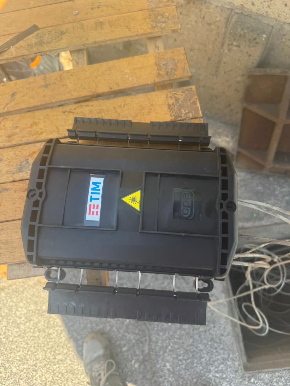 Muffola ottica per connessioni FTTH